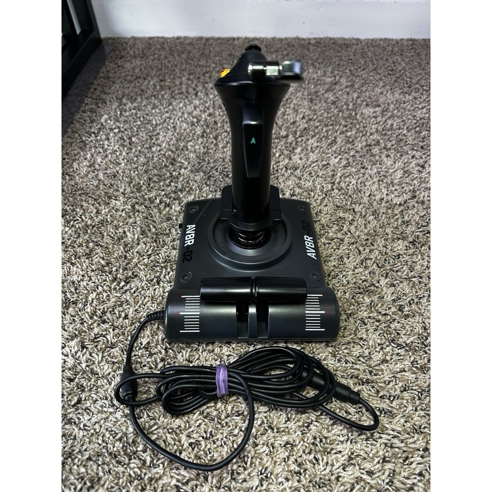 Saitek SN-PS41 XBOX 360 Aviator Flight Stick Joystick Controller AV8R-02 - Picture 4 of 7